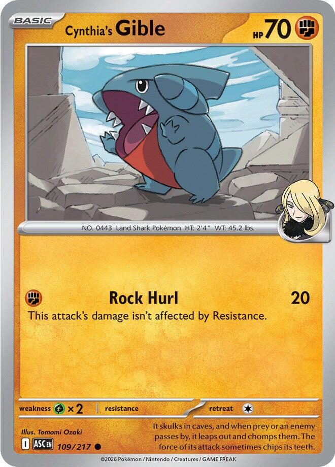 Cynthia's Gible