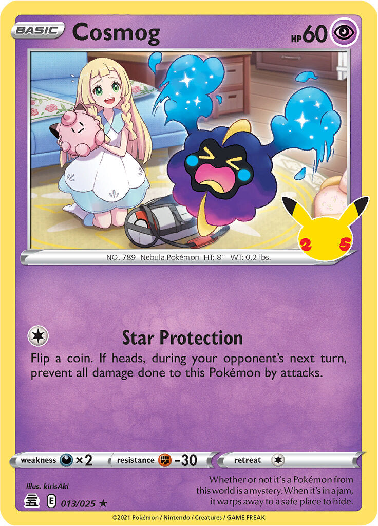 Cosmog (013/025) [Celebrations: 25th Anniversary] – Hoot4Loot