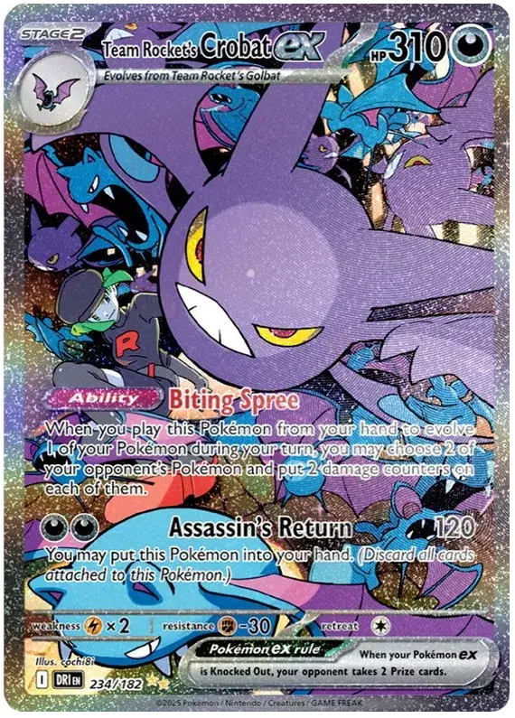 Team Rocket's Crobat ex