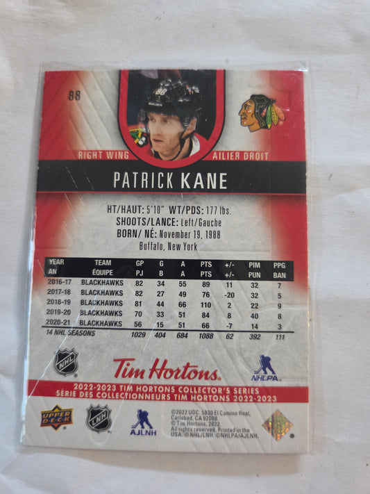 Patrick Kane Upper Deck Tim Hortons #88 [Chicago Blackhawks)