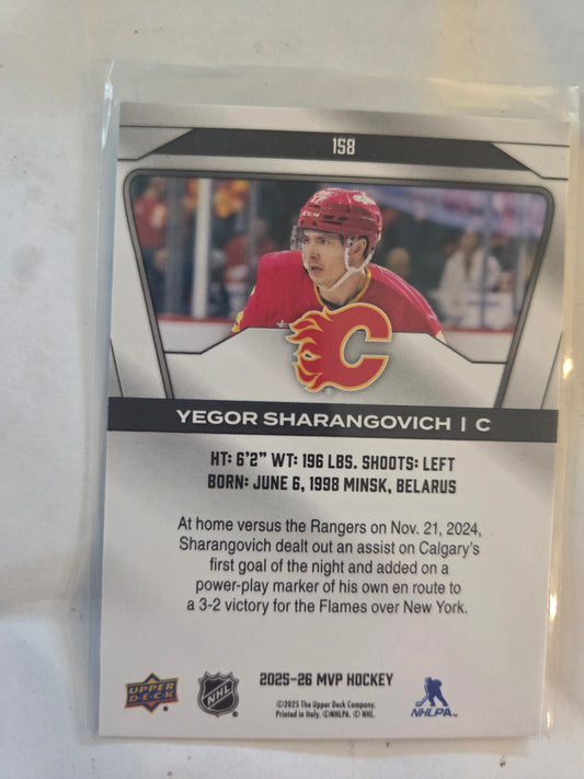 Yegor Sharangovich Upper Deck MVP Hockey #158