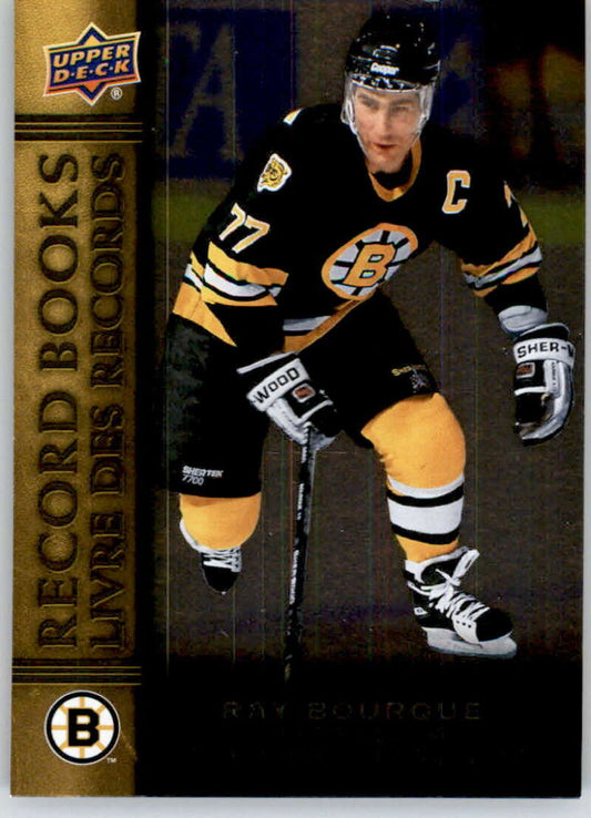 2023 Upper Deck Tim Hortons Record Books Ray Bourque RB-7 [Tim Hortons]