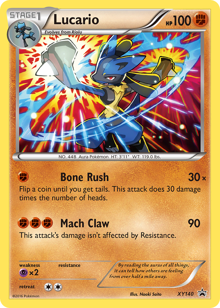 Lucario (XY140) [XY : Promotions de l'étoile noire] 