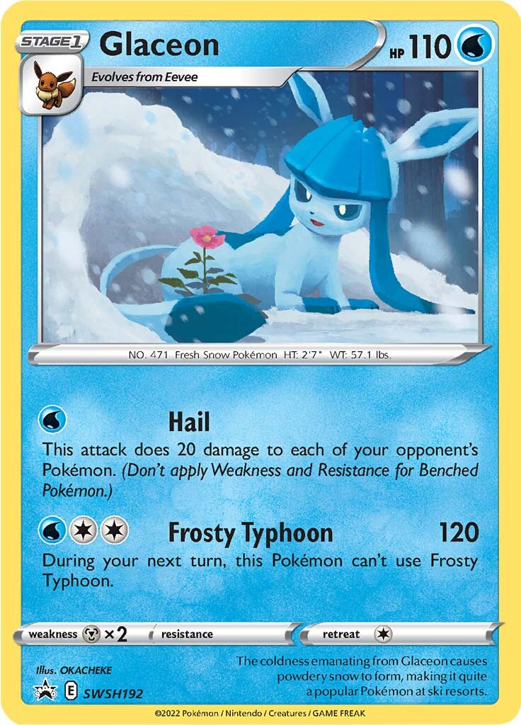 Glaceon (SWSH192) [Épée et Bouclier : Promos Black Star] 