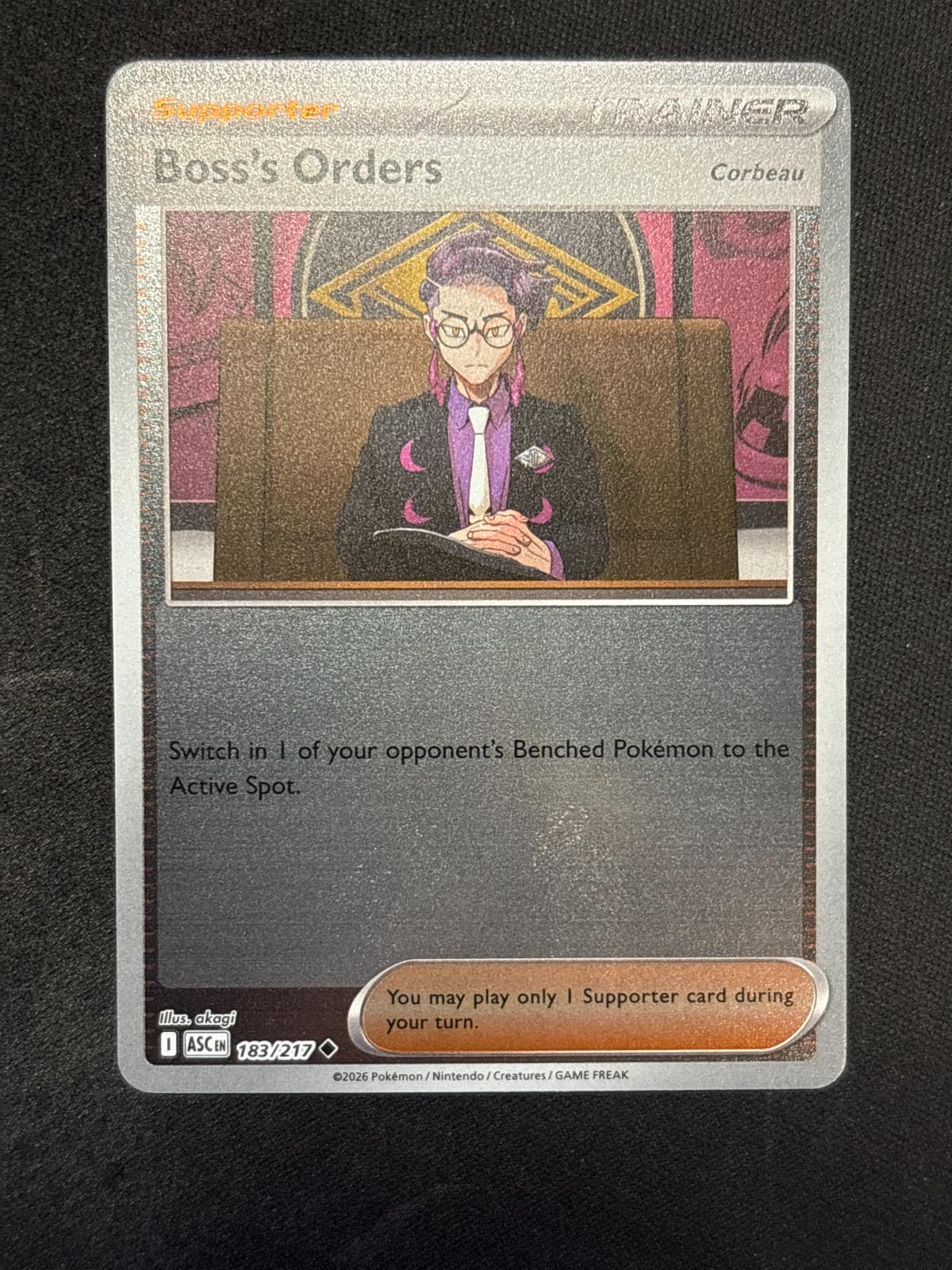 Boss's Orders: Corbeau [Reverse Holo]