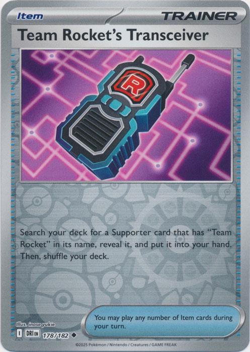 Team Rocket's Transciever [Reverse Holo]
