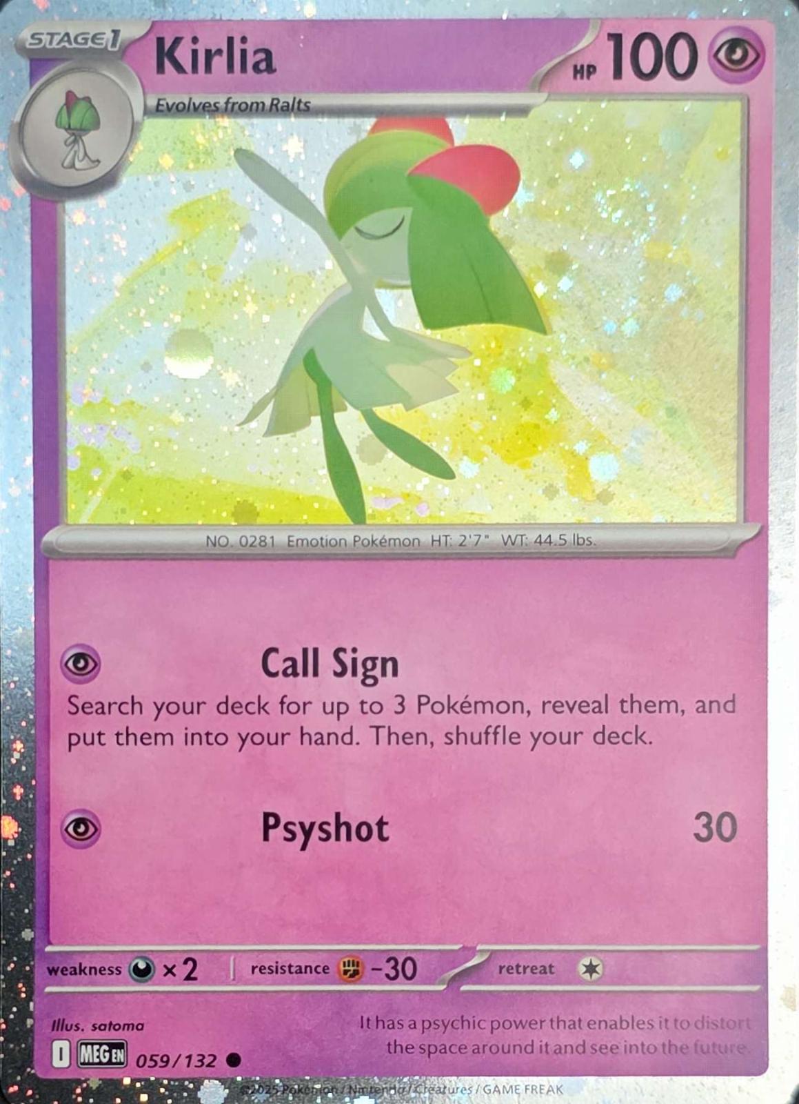 Kirlia [Cosmos Holo]