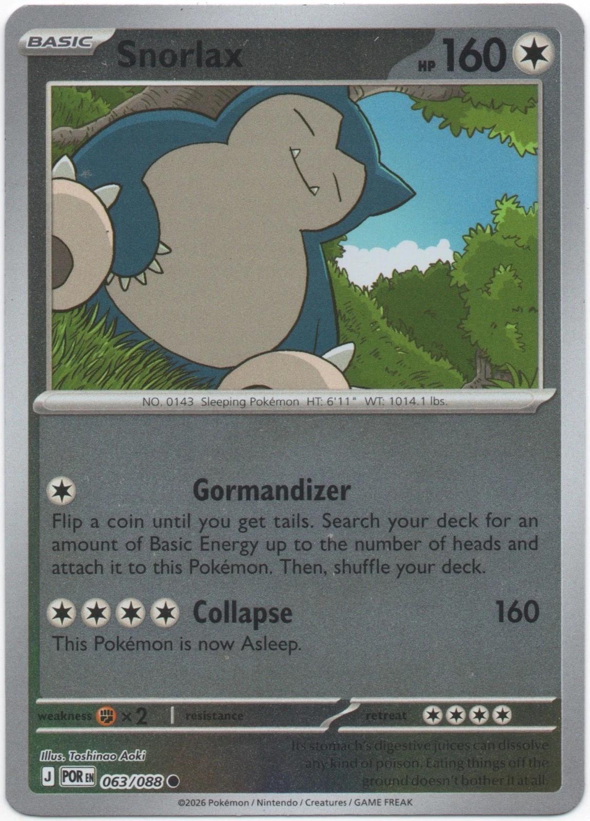 Snorlax [Reverse Holo]