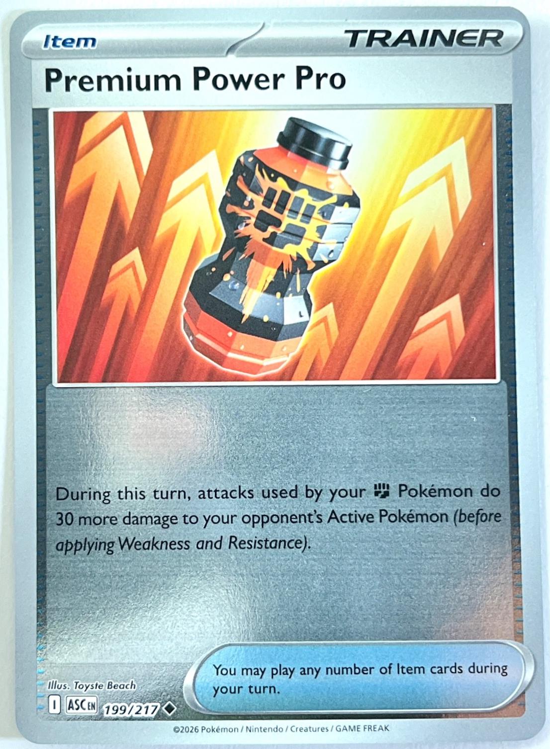 Premium Power Pro [Reverse Holo]