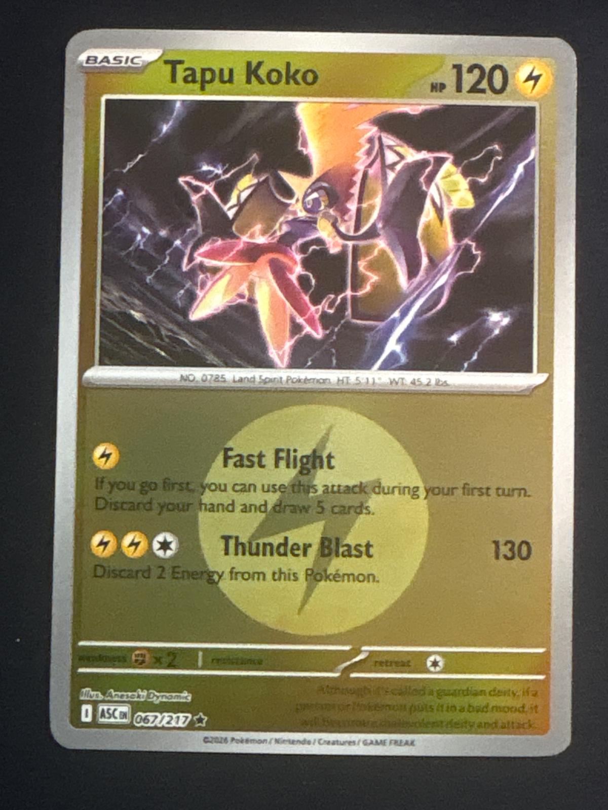 Tapu Koko [Energy]