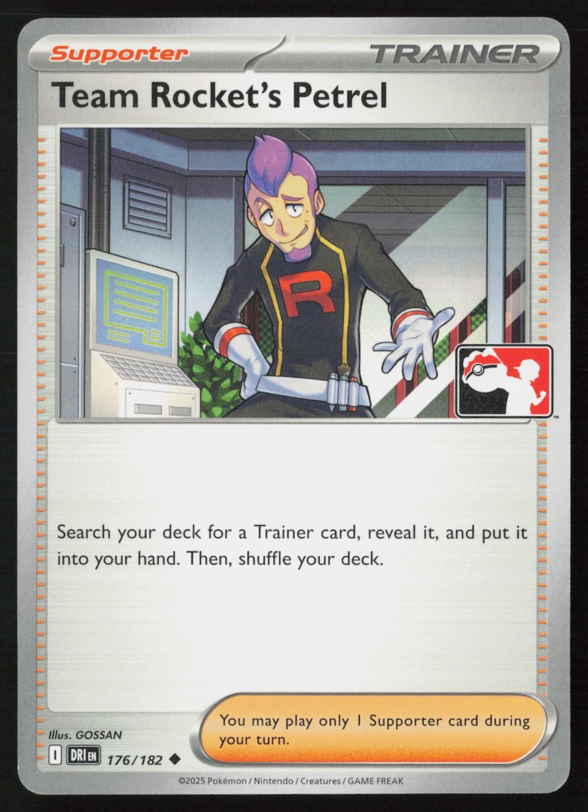 Team Rocket's Petrel [Prize Pack]