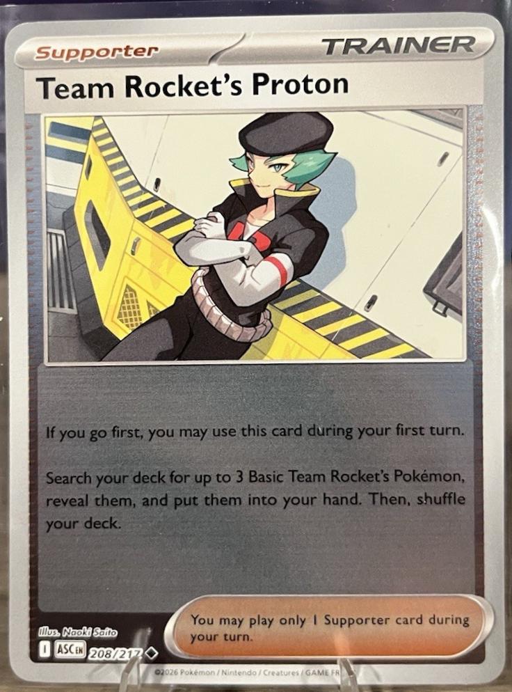 Team Rocket's Proton [Reverse Holo]