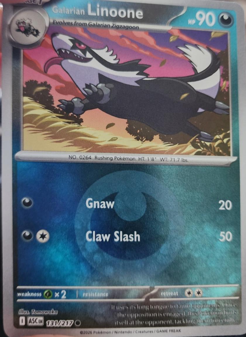 Galarian Linoone [Ball]