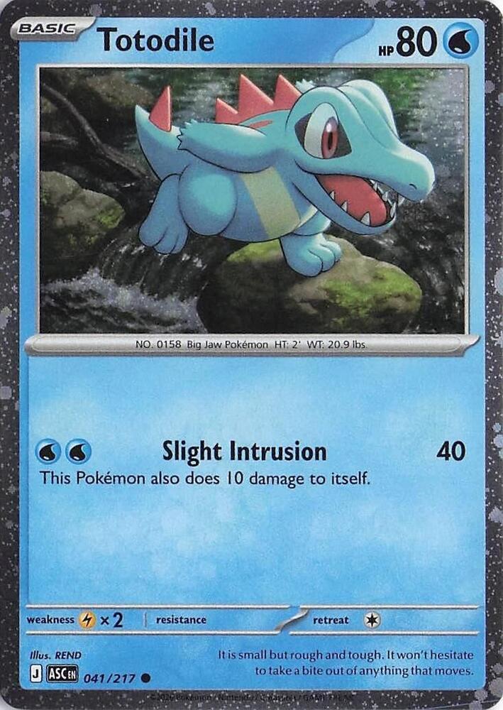 Totodile [Cosmos Holo]