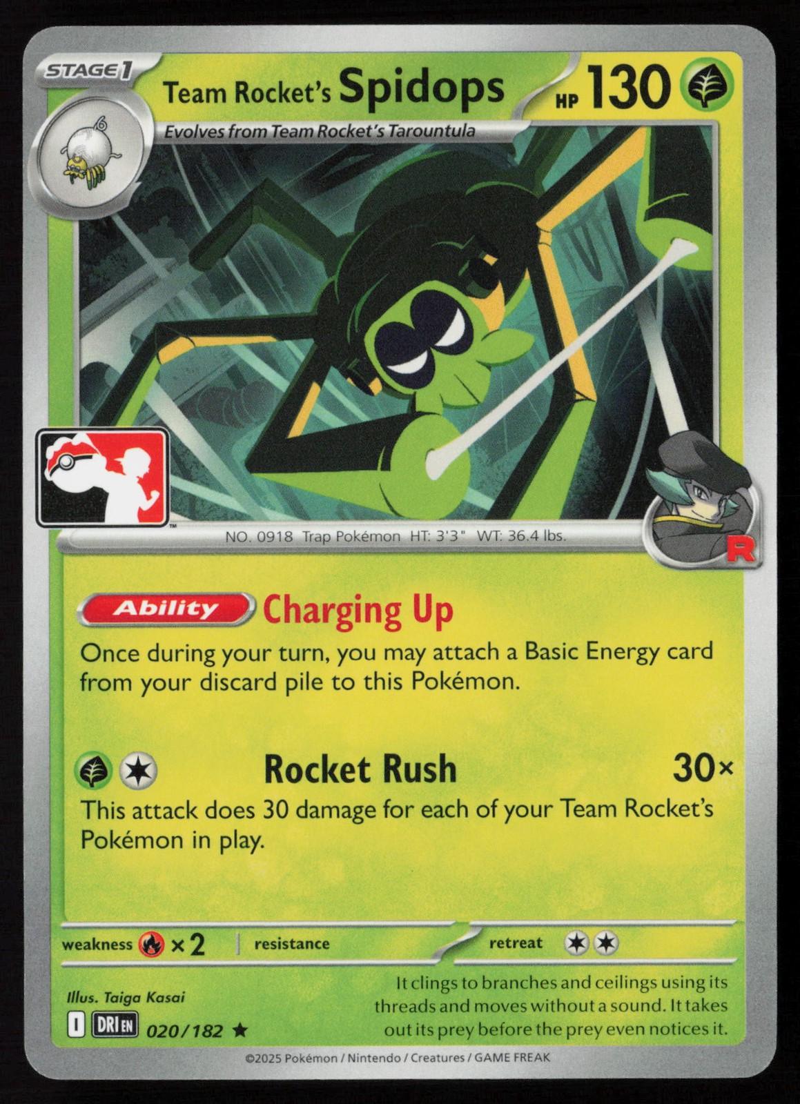 Team Rocket's Spidops [Prize Pack]