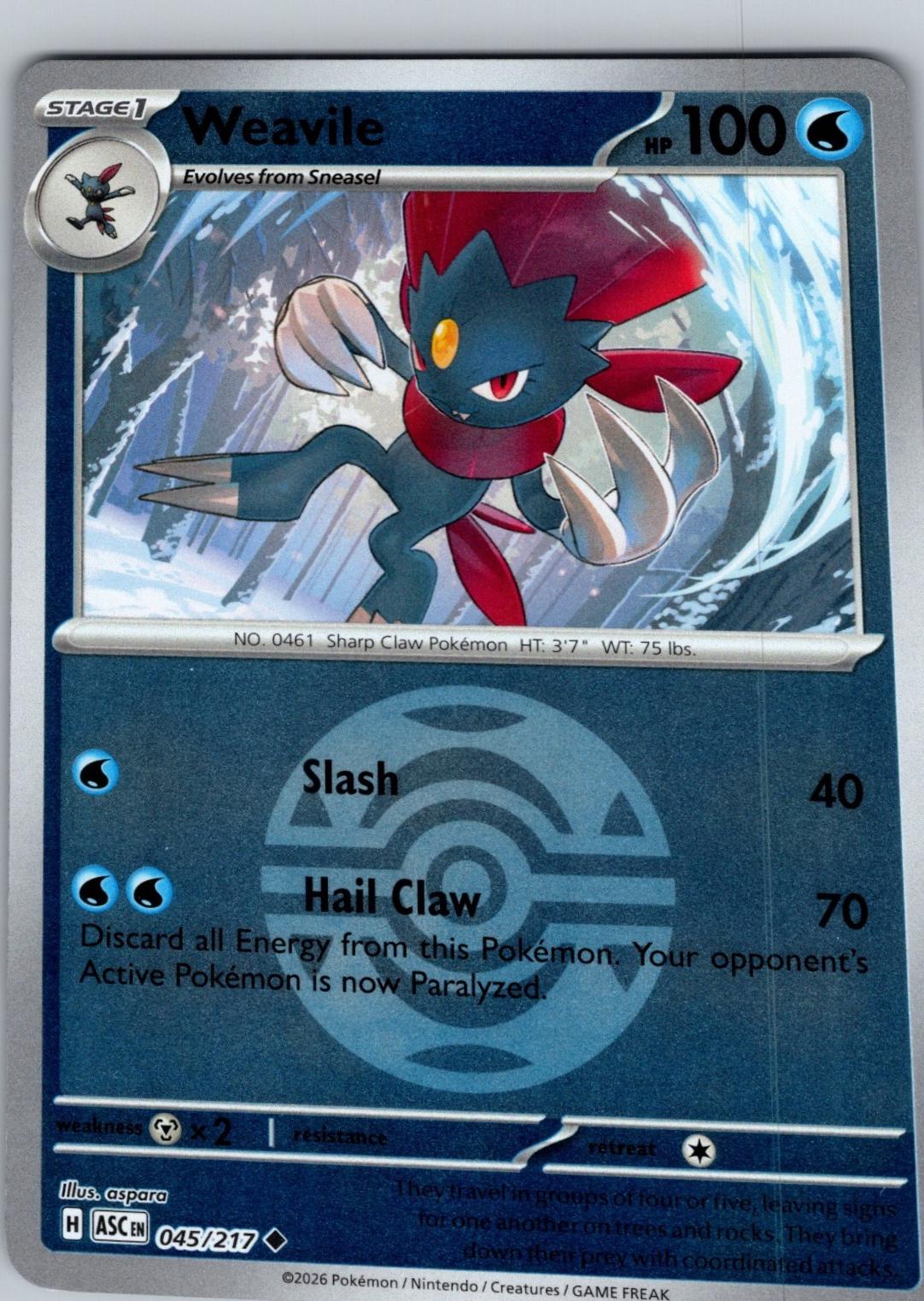 Weavile [Ball]