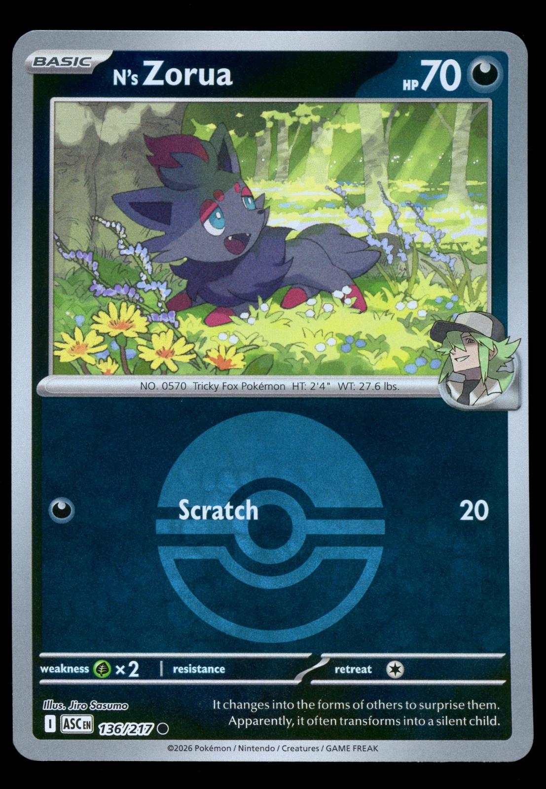 N's Zorua [Ball]