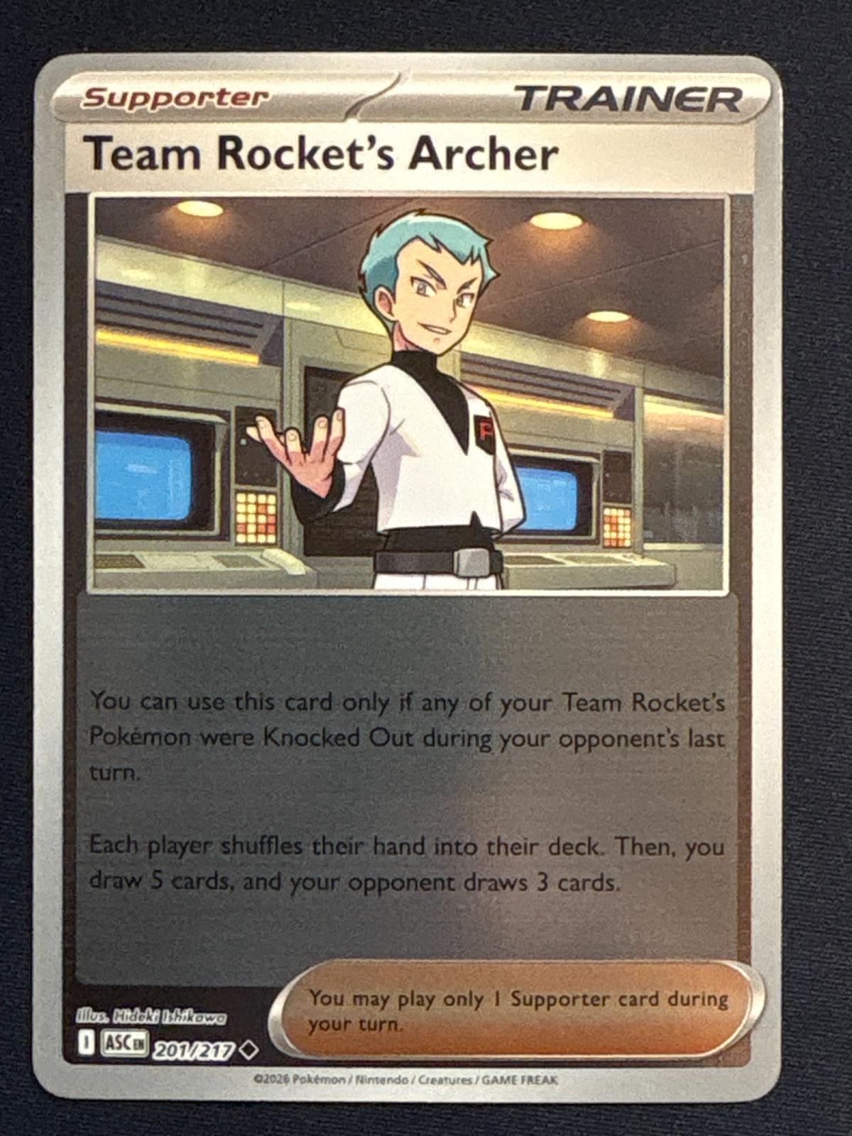 Team Rocket's Archer [Reverse Holo]