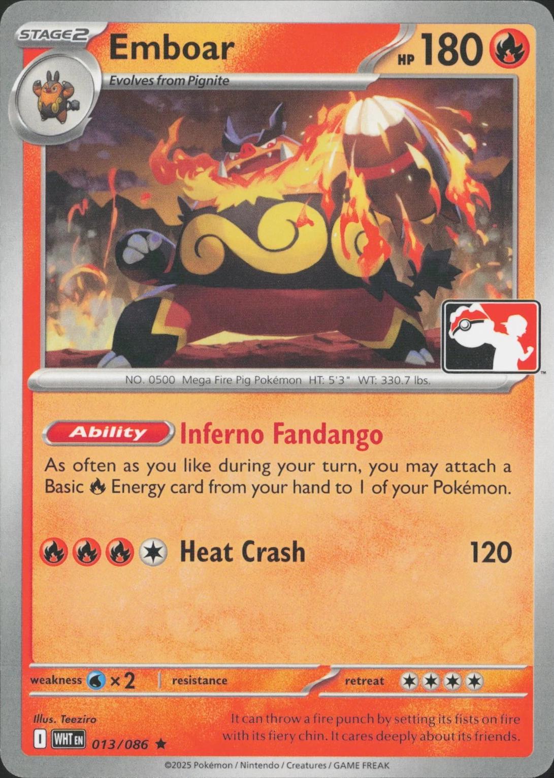 Emboar [Prize Pack]