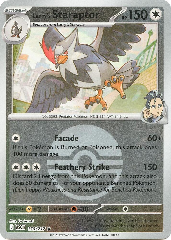 Larry's Staraptor [Ball]