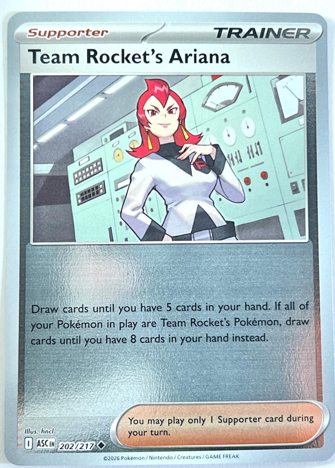 Team Rocket's Ariana [Reverse Holo]