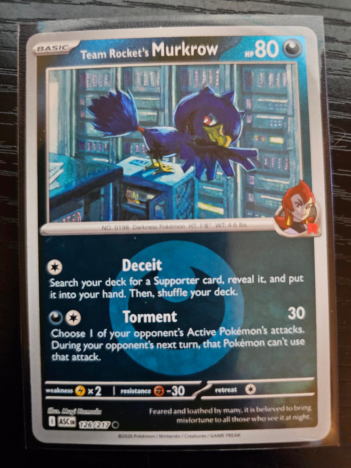 Team Rocket's Murkrow [Energy]