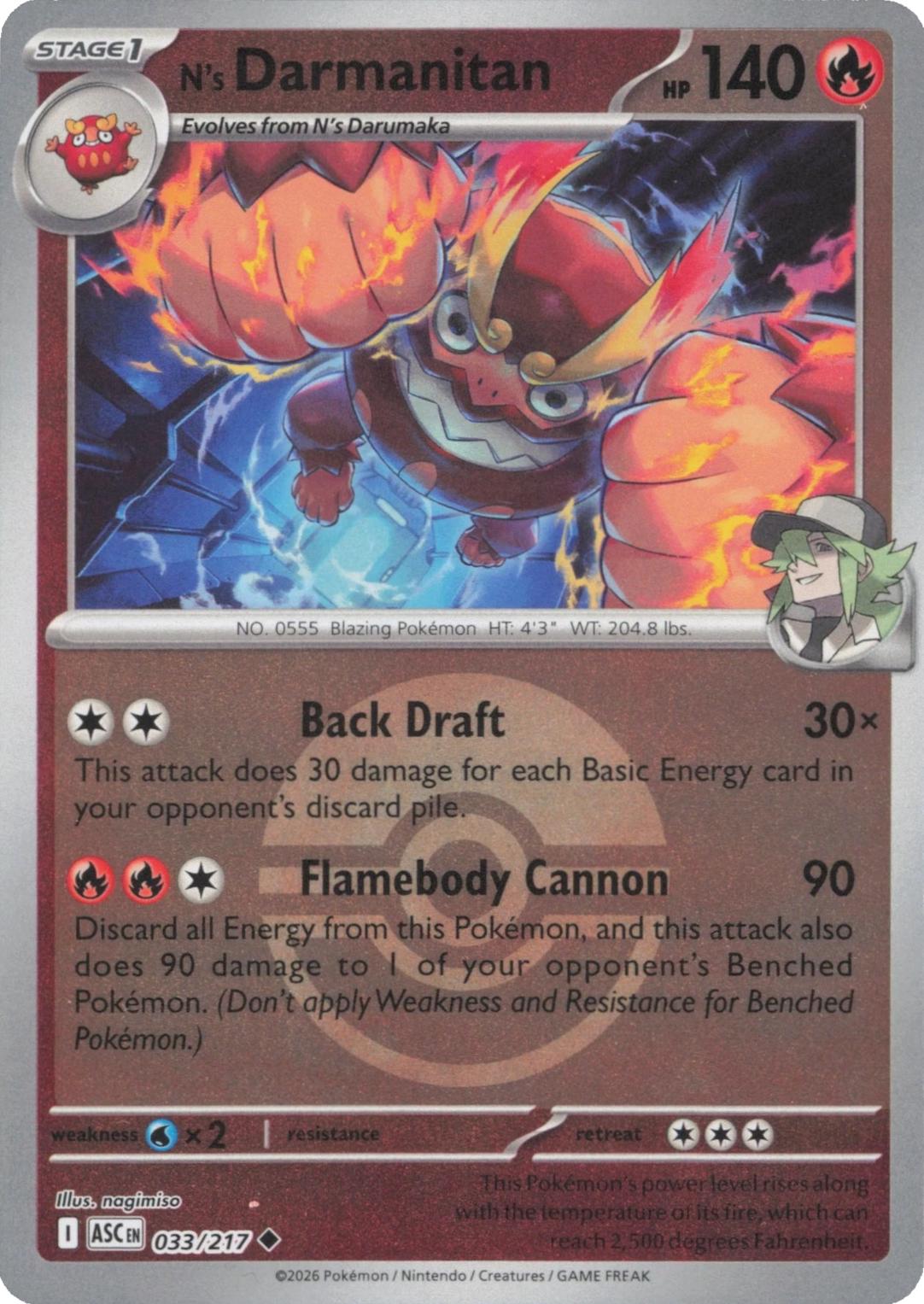 N's Darmanitan [Ball]