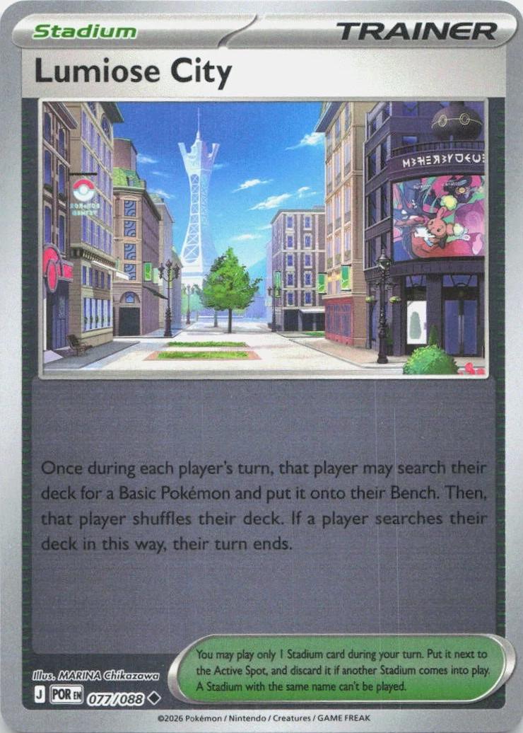 Lumiose City [Reverse Holo]
