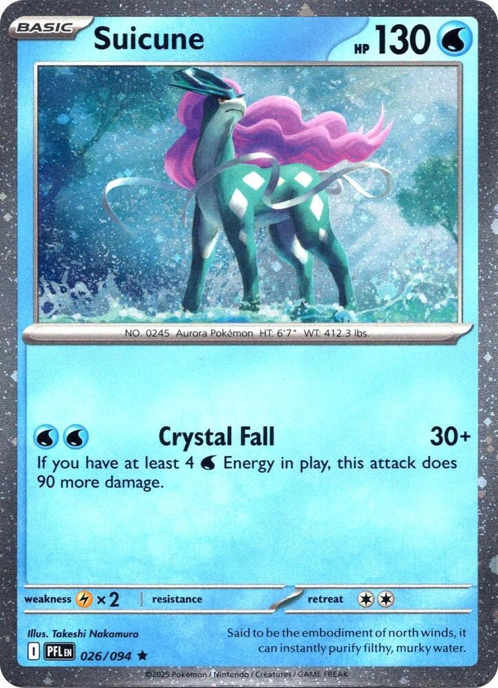 Suicune [Cosmos Holo]