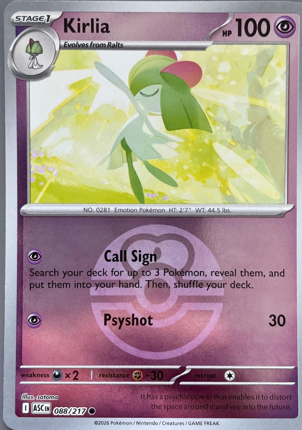 Kirlia [Ball]