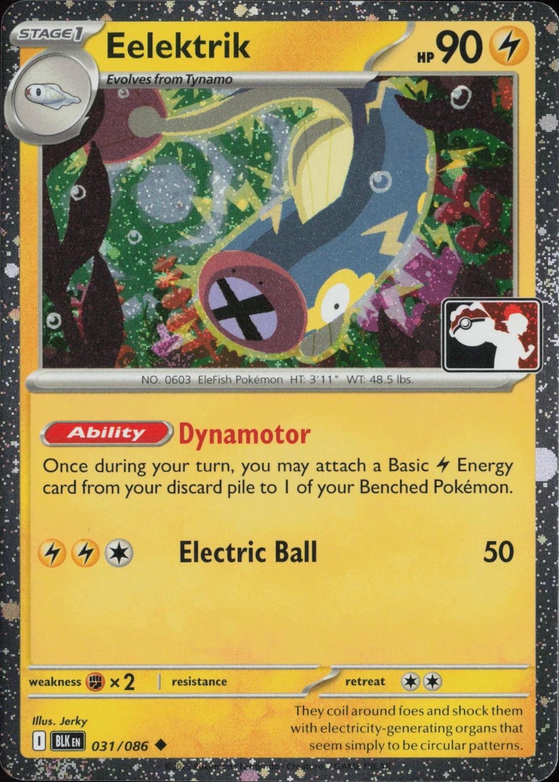 Black Bolt - Eelektrik [Prize Pack Cosmo Holo]