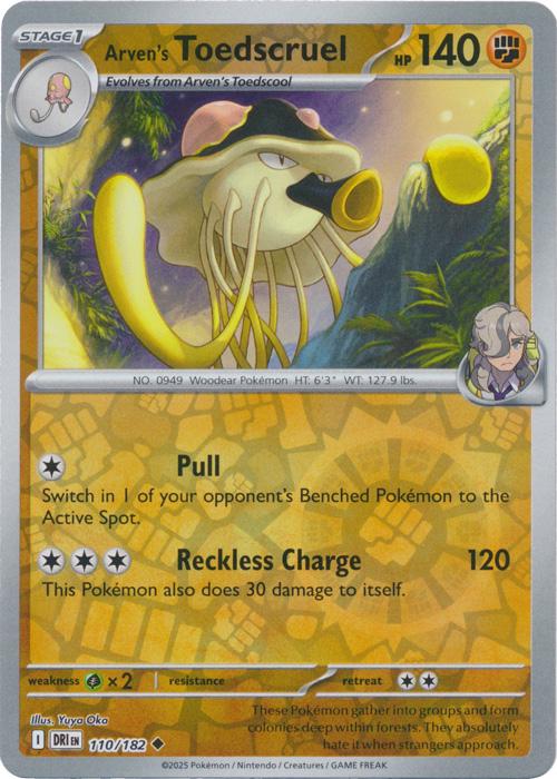 Arven's Toedscruel [Reverse Holo]