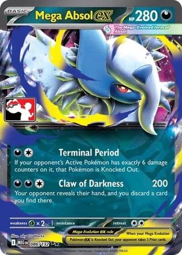 Mega Absol Ex [Prize Pack]