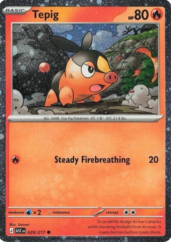 Tepig [Cosmos Holo]