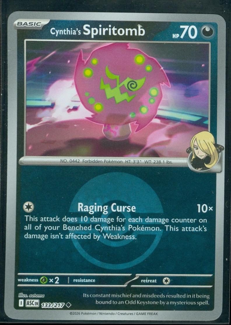 Cynthia's Spiritomb [Ball]