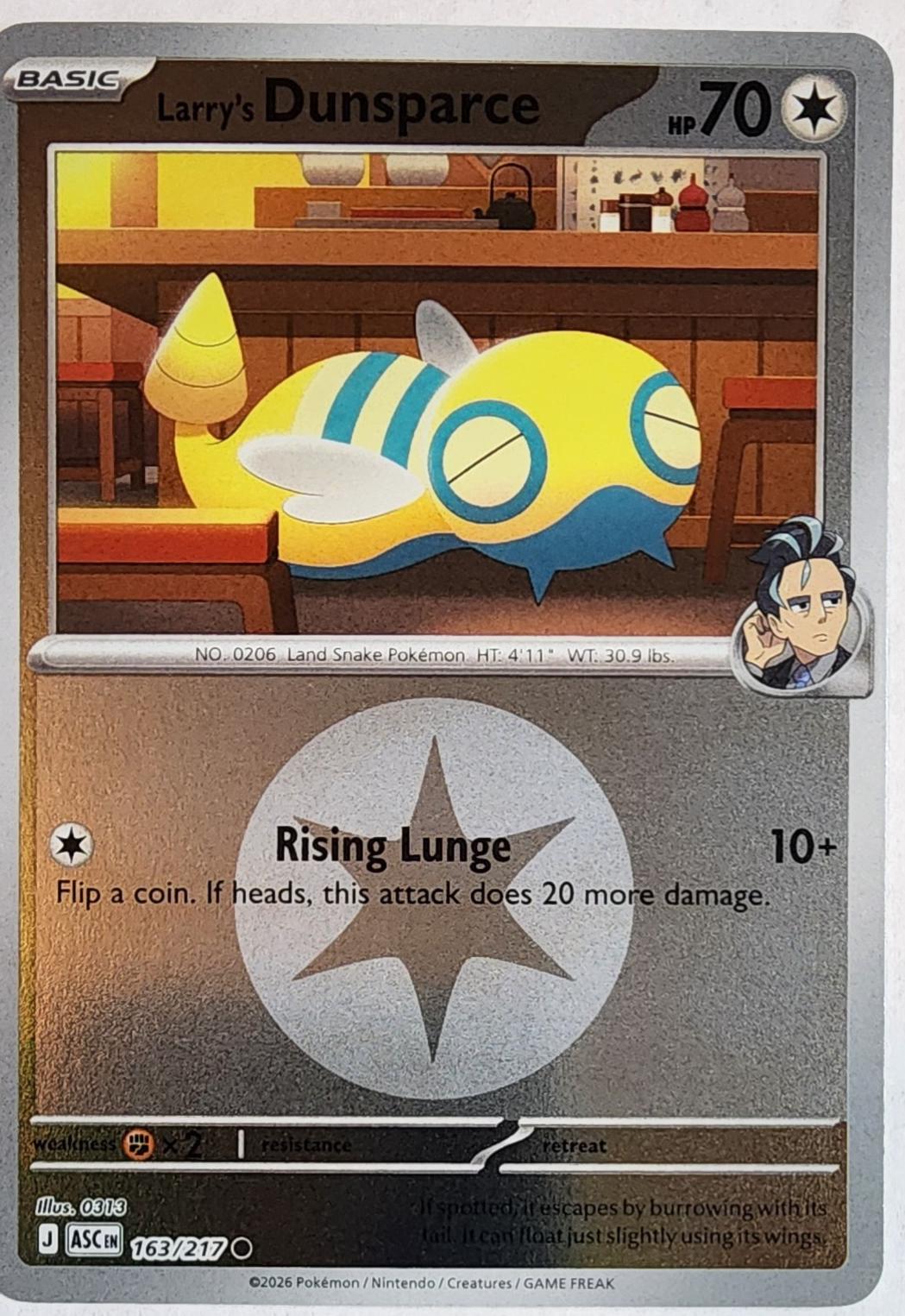 Larry's Dunsparce [Energy]
