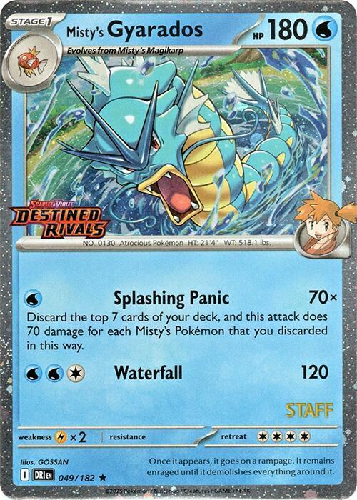 Misty's Gyarados [Staff]