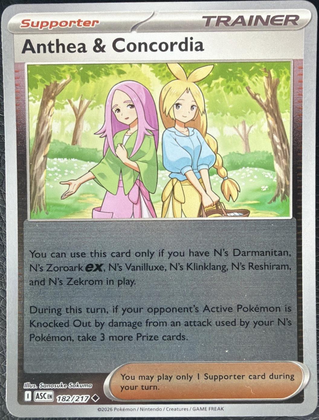 Anthea & Concordia [Reverse Holo]