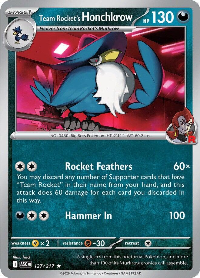 Team Rocket's Honchkrow [Energy]