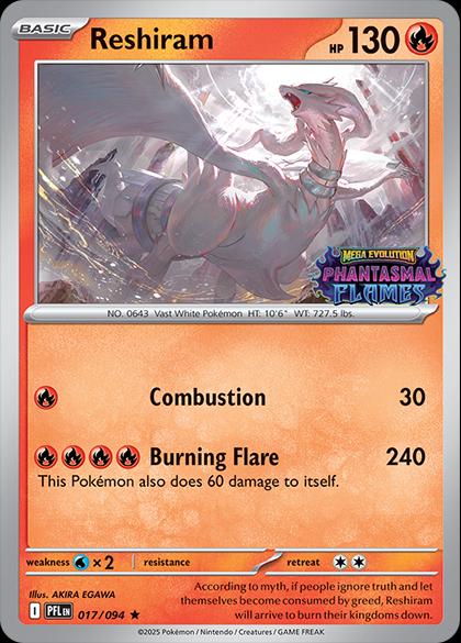 Reshiram [Stamped]