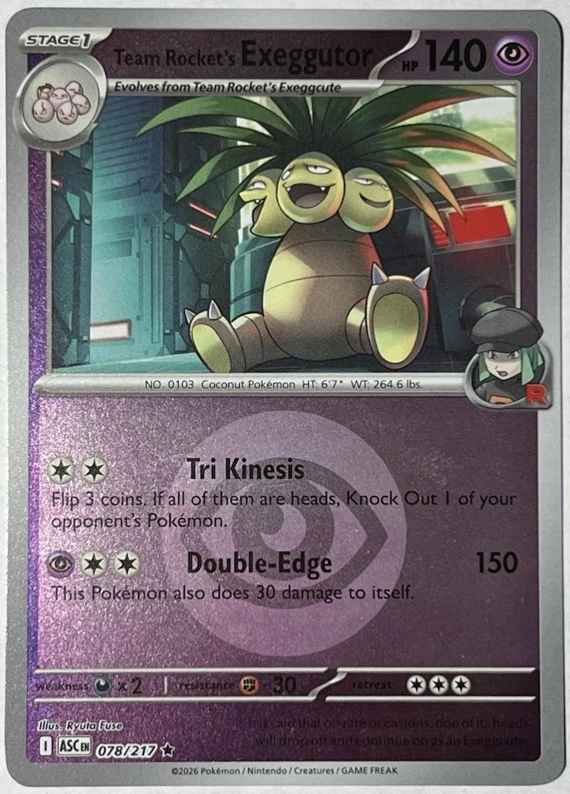 Team Rocket's Exeggutor [Energy]