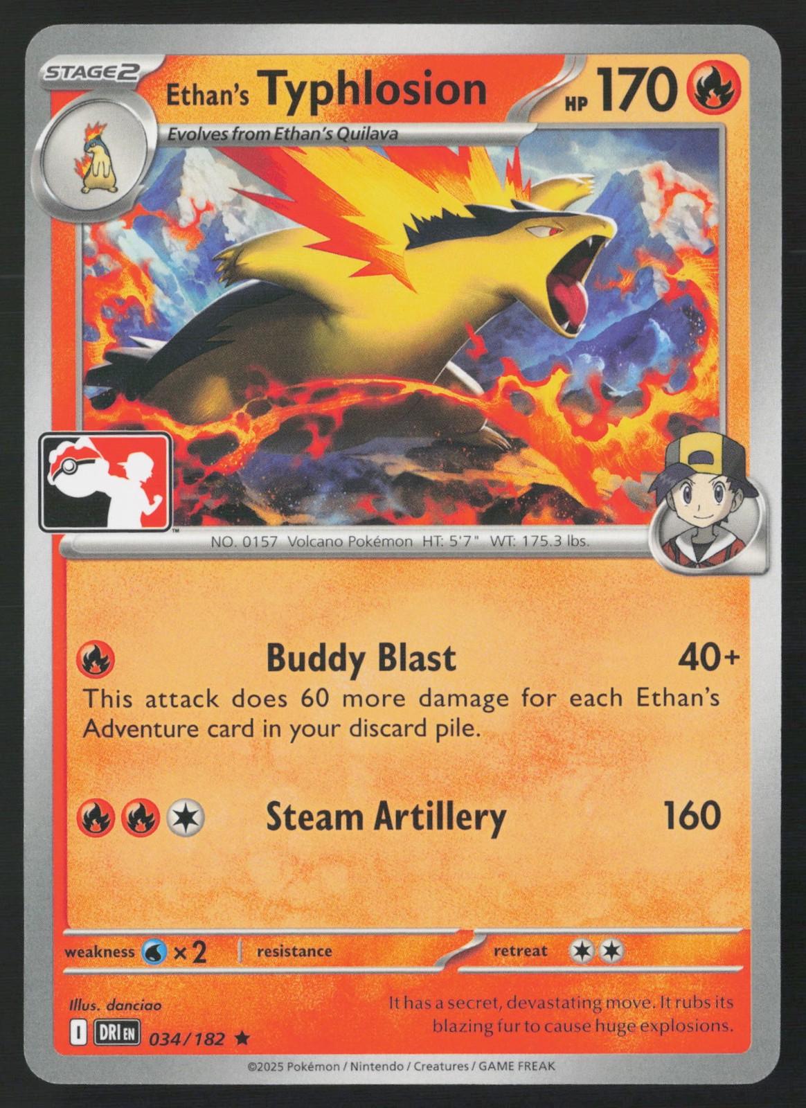 Ethan's Typhlosion [Prize Pack]