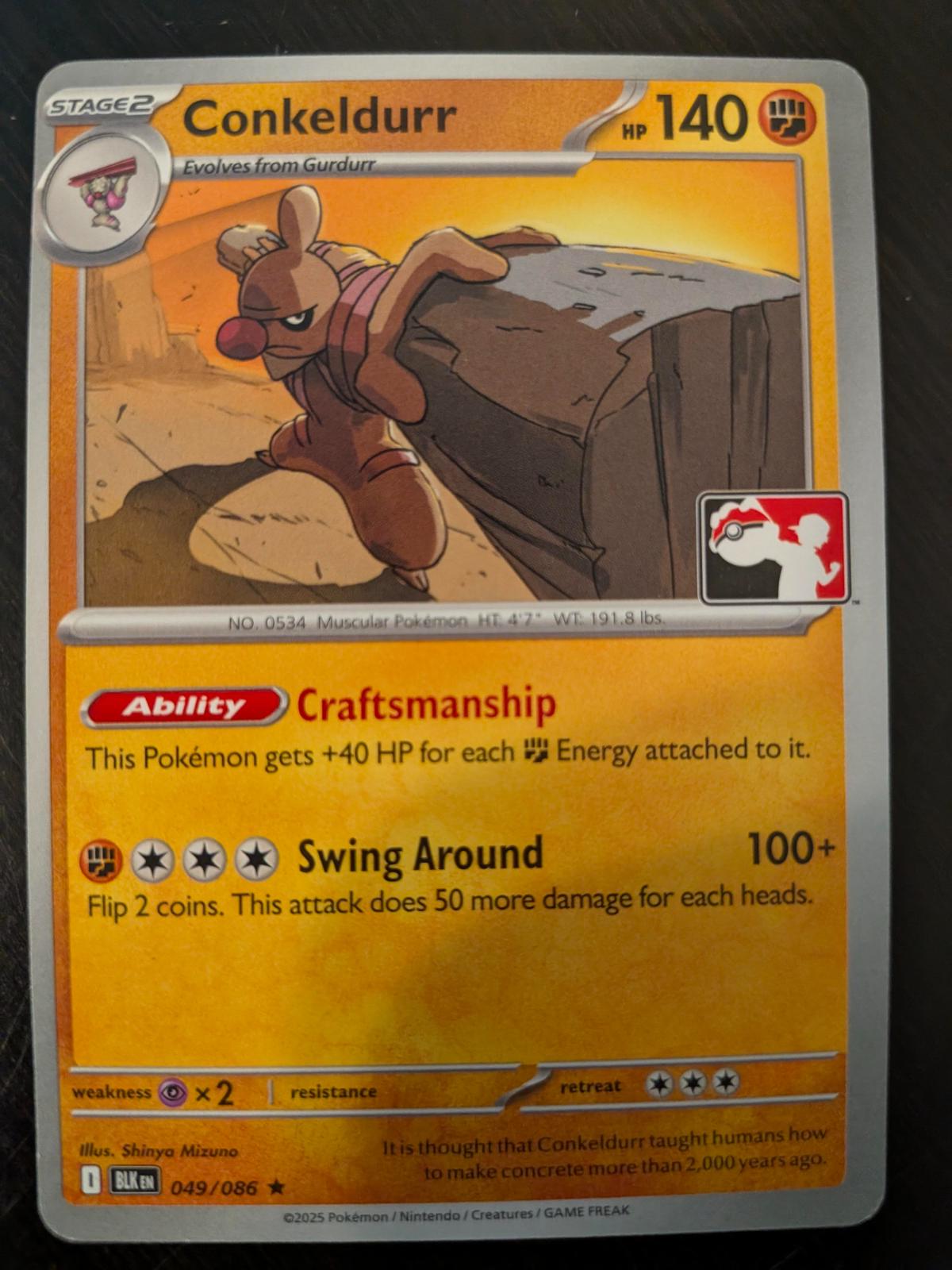 Conkeldurr [Prize Pack]