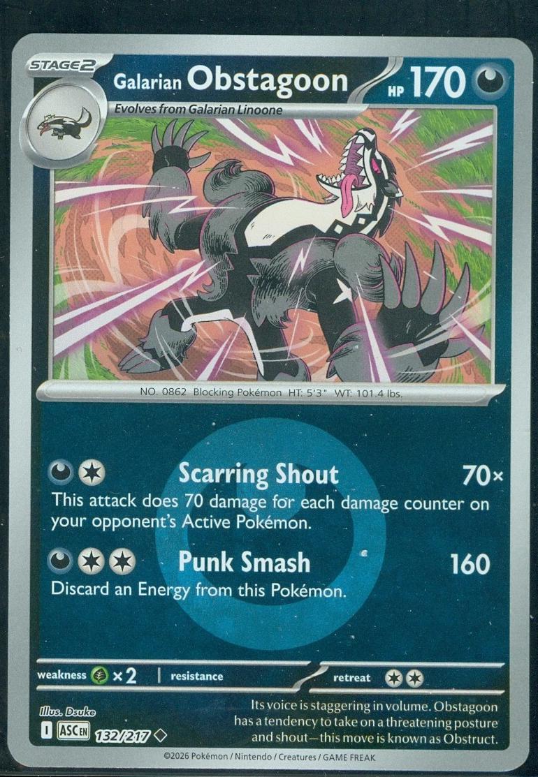 Galarian Obstagoon [Ball]
