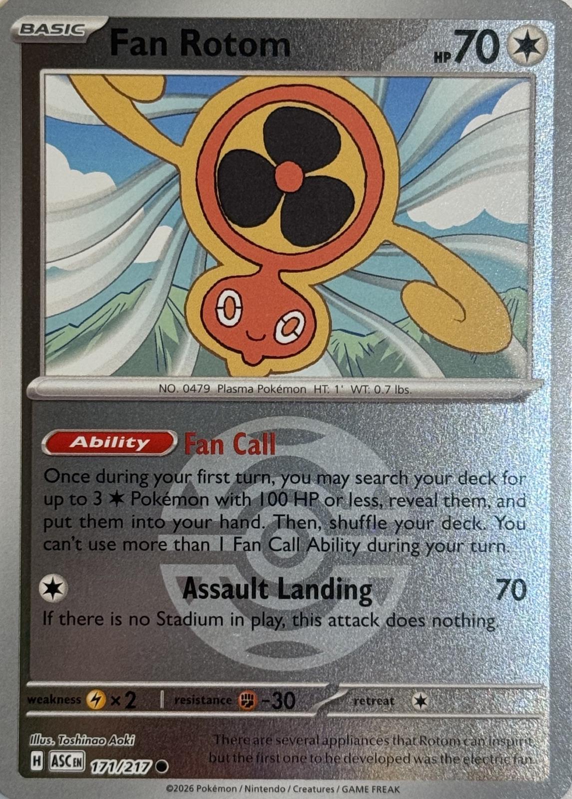 Fan Rotom [Ball]