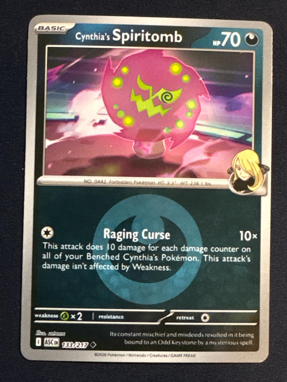 Cynthia's Spiritomb [Energy]