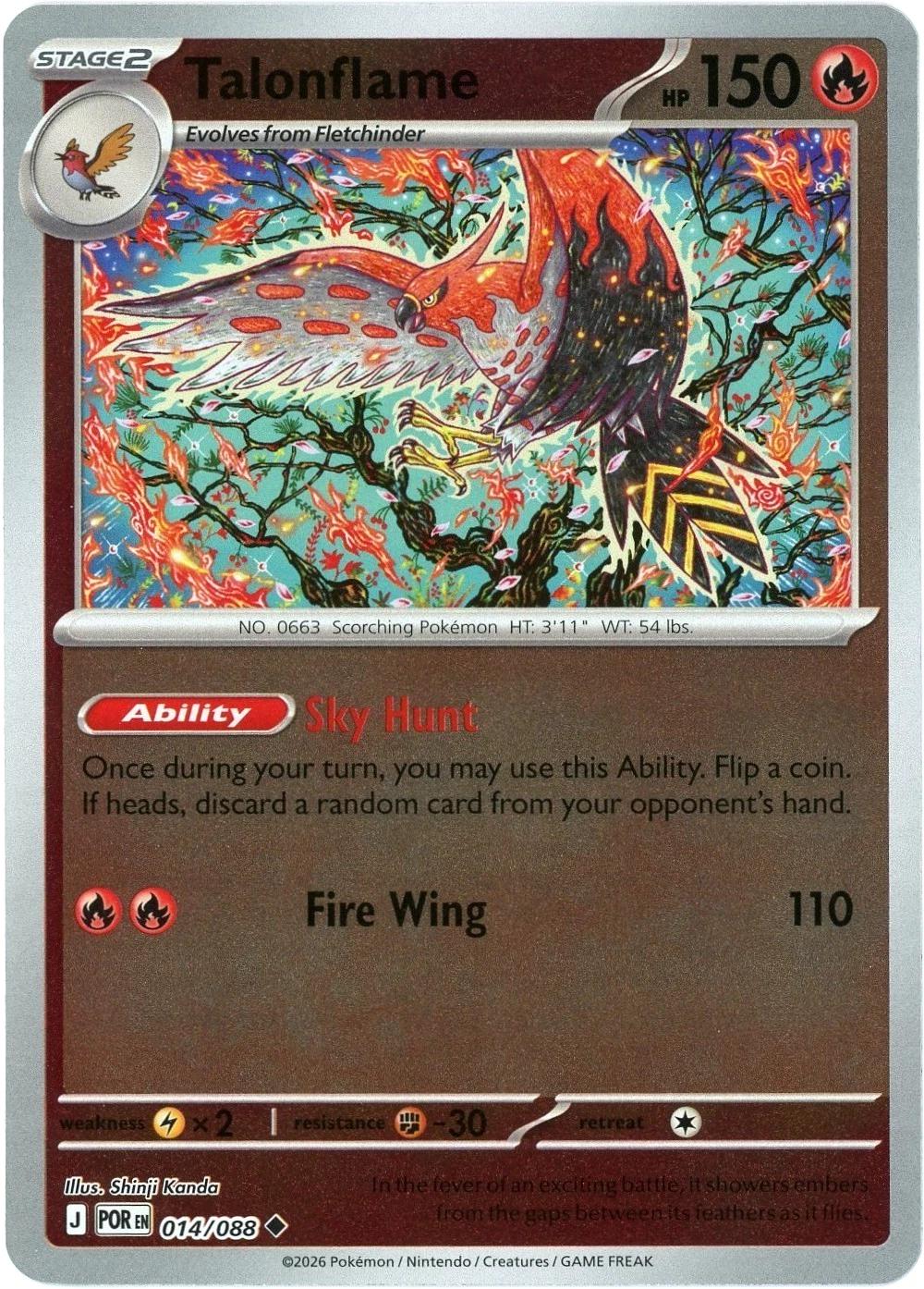 Talonflame [Reverse Holo]