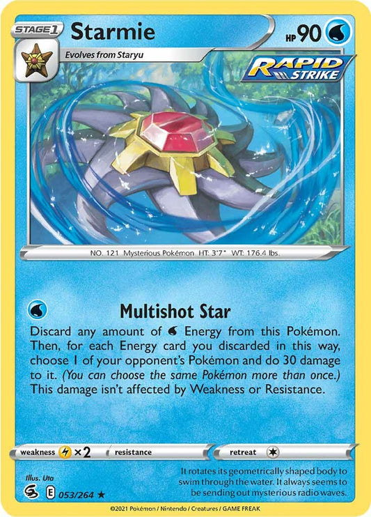 Starmie (053/264) [Épée et bouclier : Frappe de fusion]