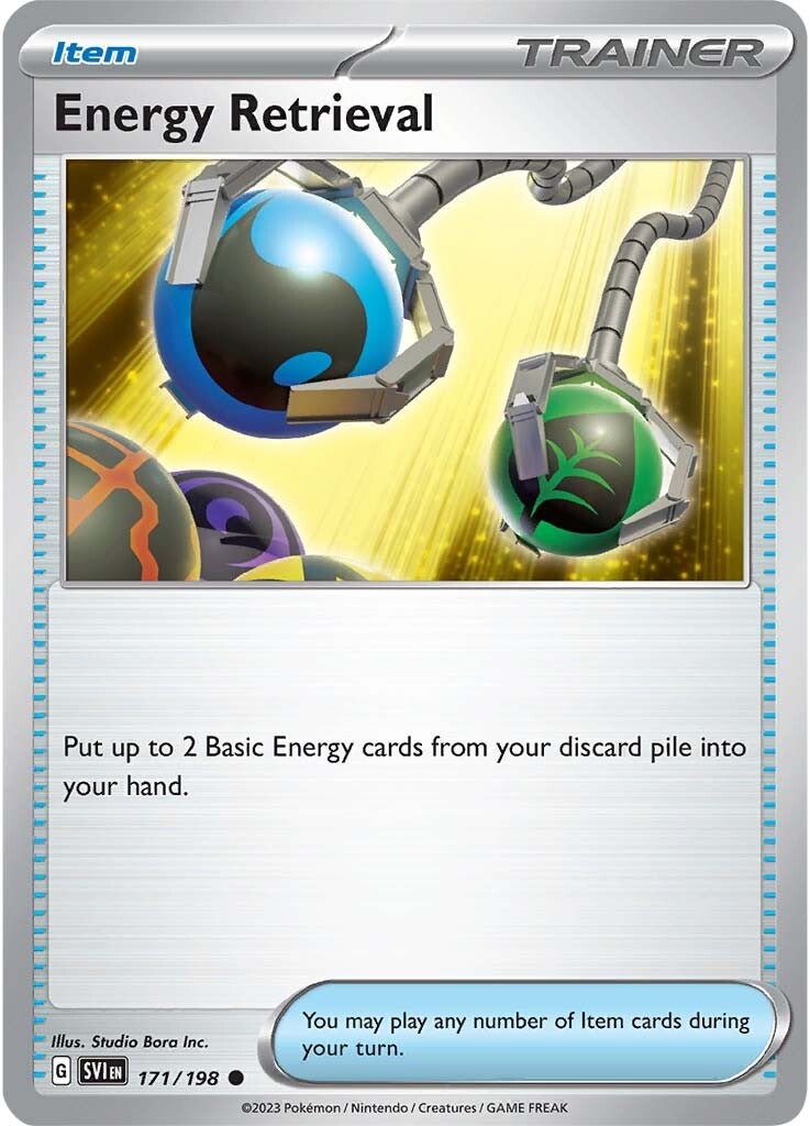 Récupération d'énergie (171/198) [Scarlet &amp; Violet : Set de base] 