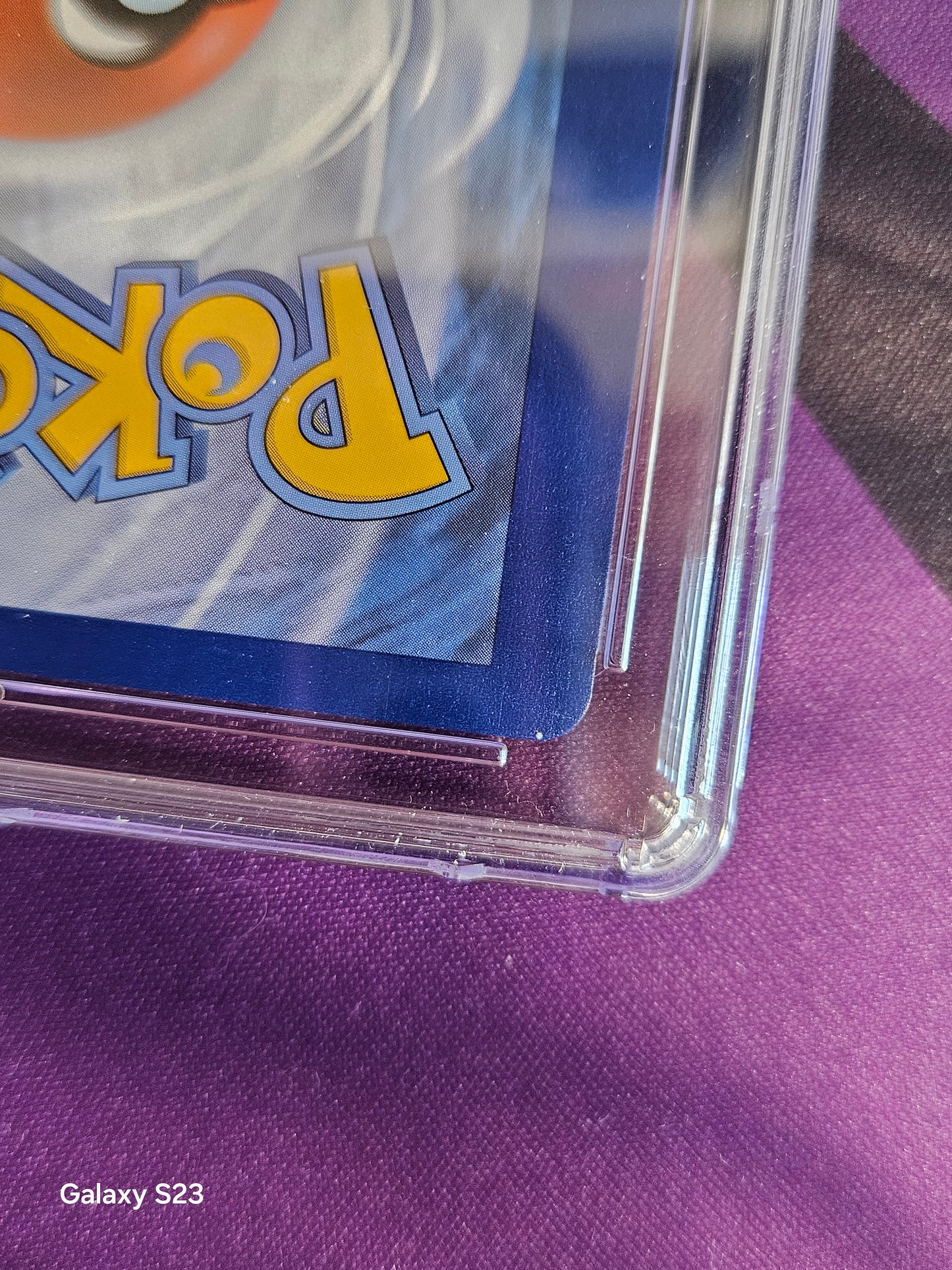 Double Error Pikachu - CGC 9 - Inverted back AND Misalignment Error (Dot visible)